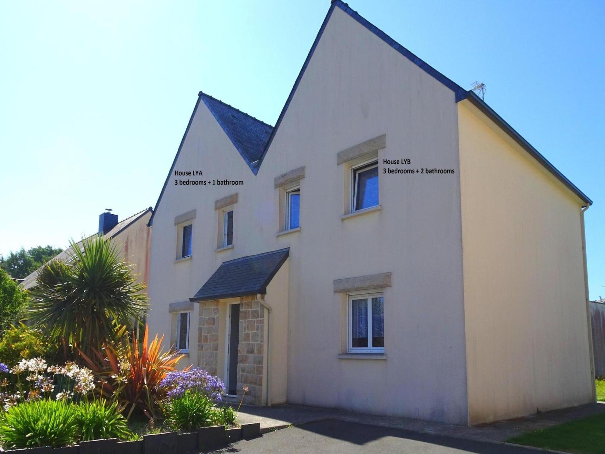 Modern Semi Detached House With Terrace Saint Quay Portrieux Vila Exterior foto