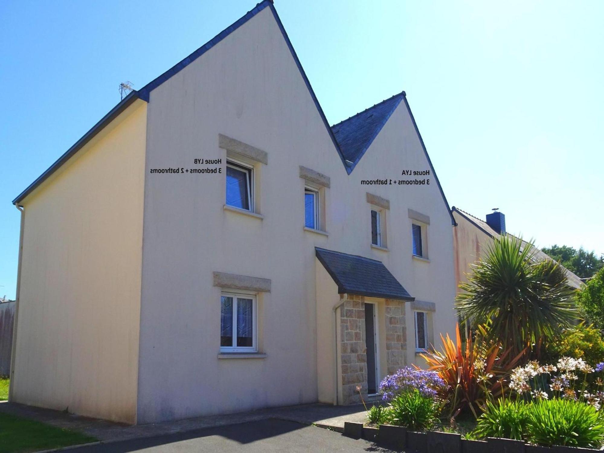 Modern Semi Detached House With Terrace Saint Quay Portrieux Vila Exterior foto